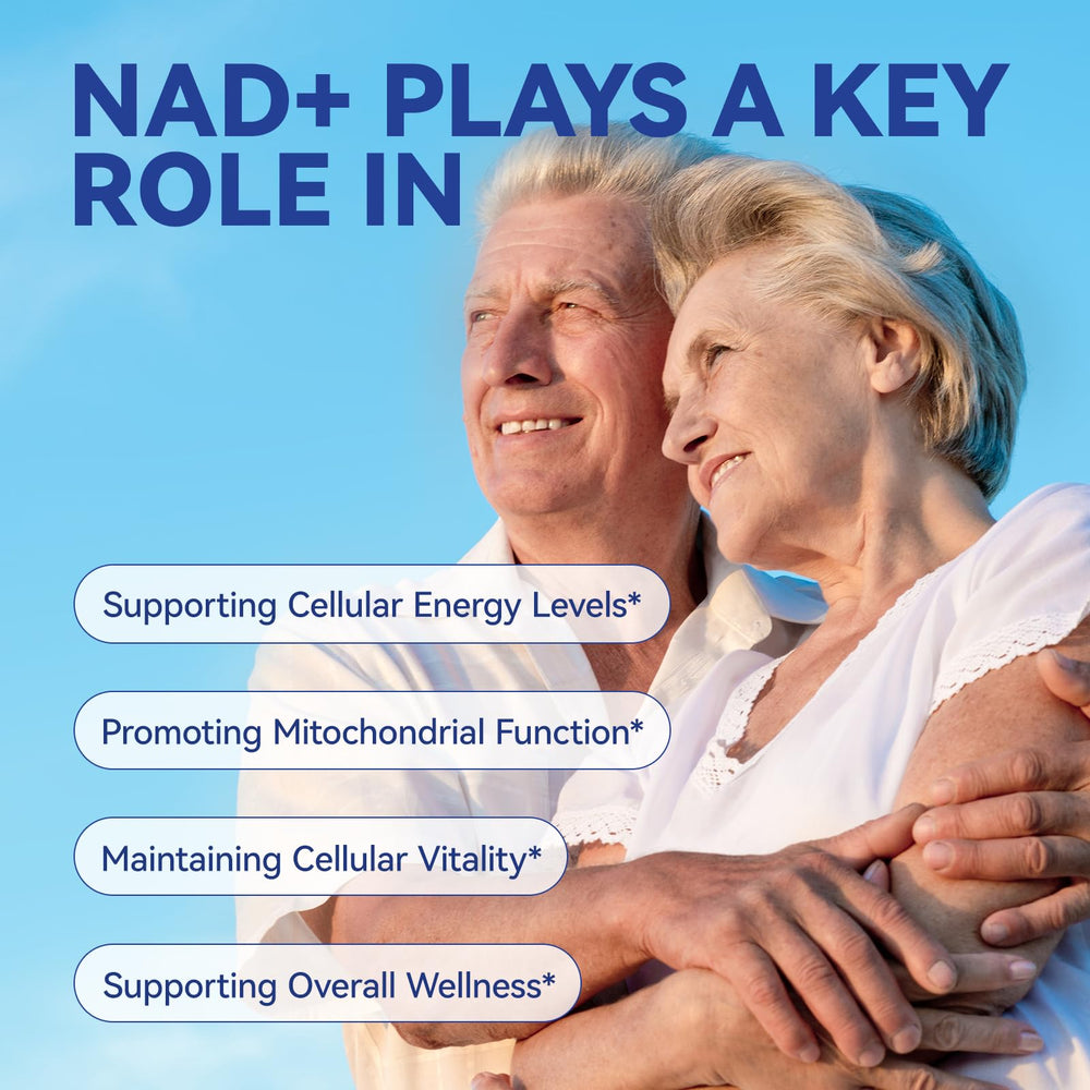 XKQ NAD+ capsules inside view for easy daily use.