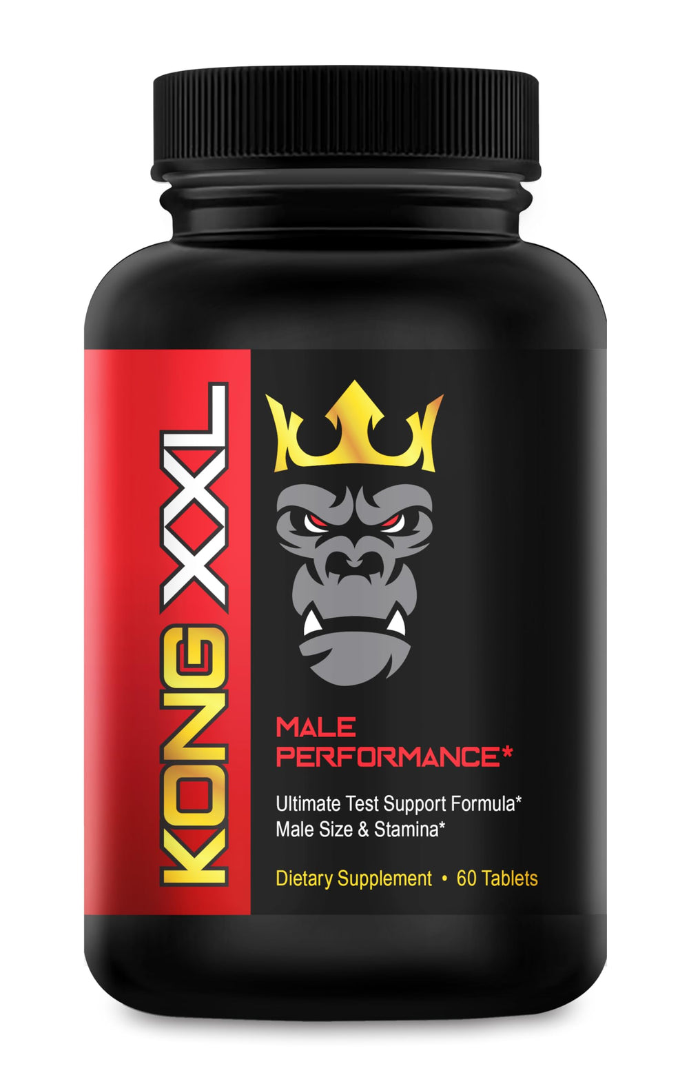 XL Science Kong XXL bottle close-up highlighting premium packaging for performance
