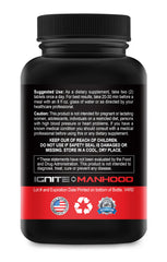 XL Science Male Matrix bottle side view suggests portable stamina boost
