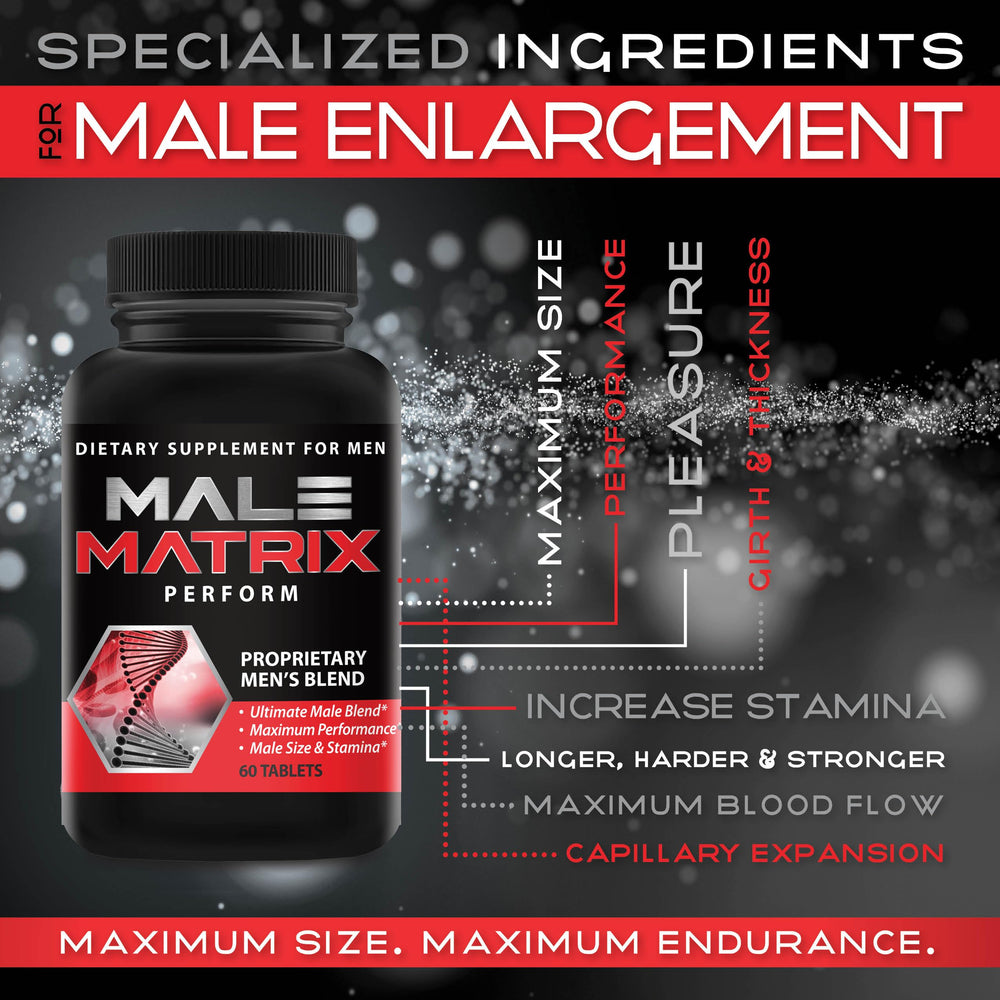 XL Science Male Matrix packaging emphasizes discreet shipping and reliable delivery