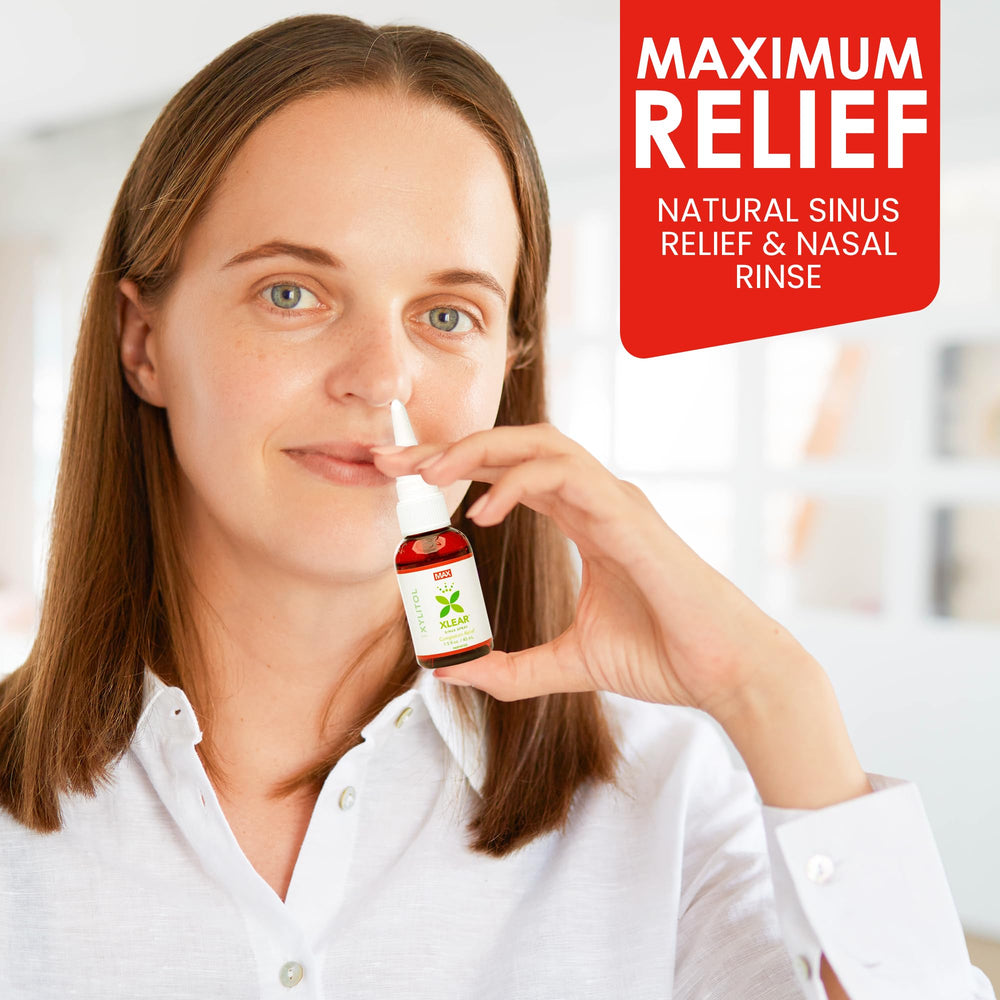 Xlear MAX included in daily routine for clearer, moisturized nasal passages.