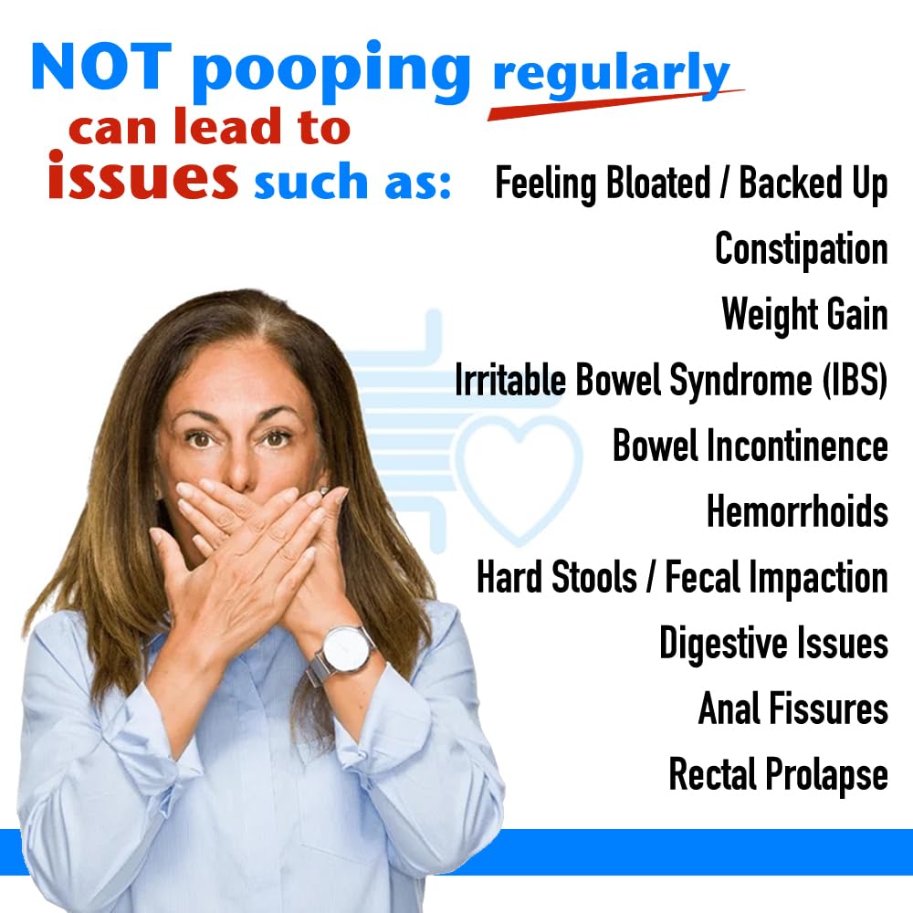 Xooma Daily Poop Pill packaging with water ready for easy intake