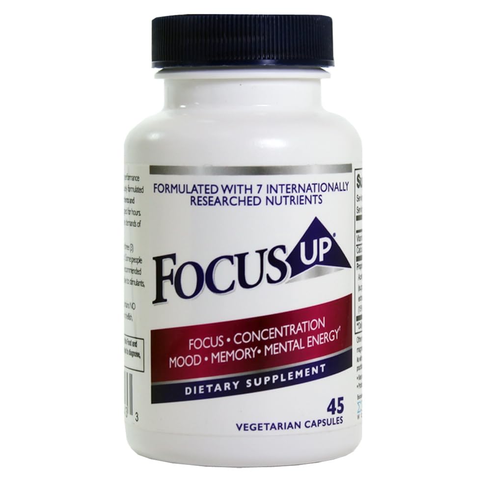 Xooma FocusUP bottle label close-up, showcasing sugar-free brain support at a glance.