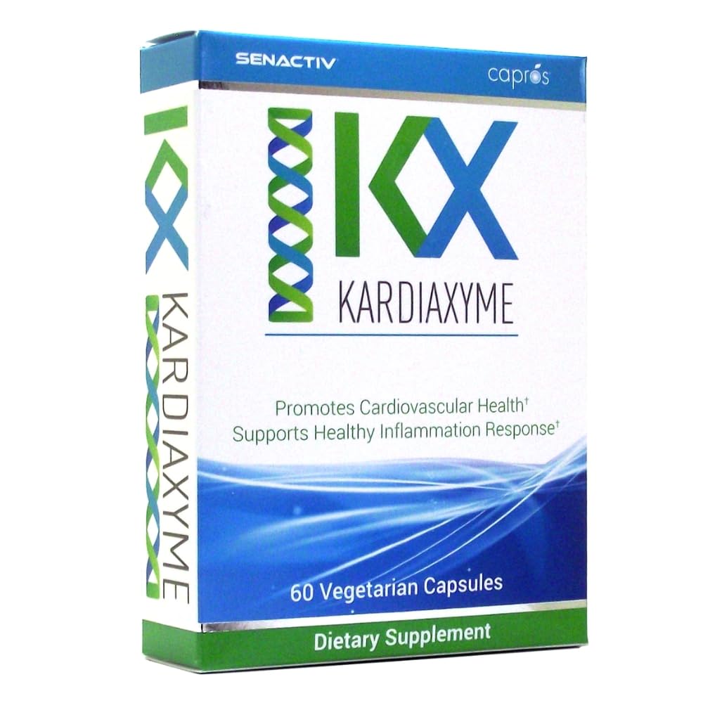 Xooma KardiaXyme bottle and packaging for easy daily use