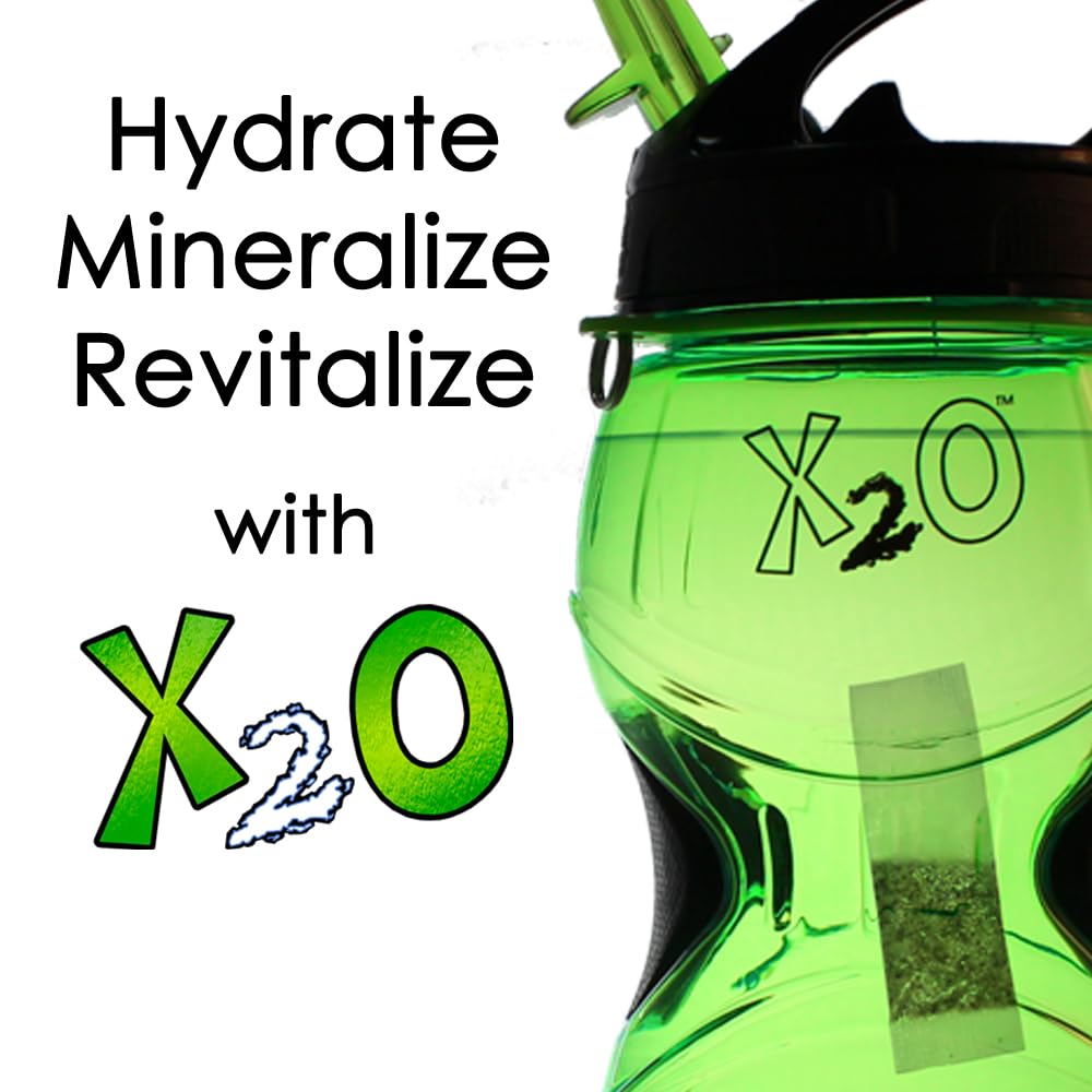 Xooma X2O trace minerals in bottle promoting daily wellness.