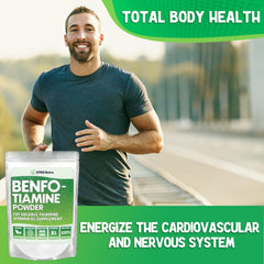 Benfotiamine liquid dissolving easily into a beverage for daily use.