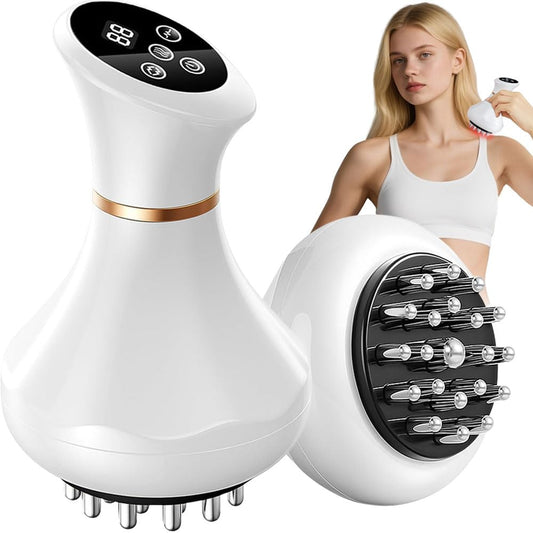 Xpudding electric lymphatic drainage massager front view for at-home use and circulation.