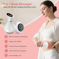 Xpudding massager digital display panel for precise control and settings.