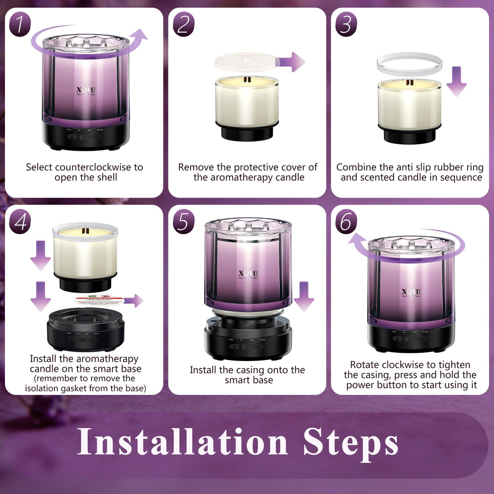 XQMI signature fragrance collection pack for home scent variety