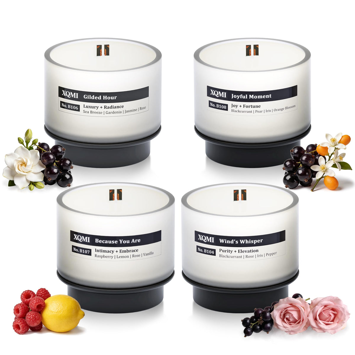 XQMI Wind’s Whisper refill packaging showcases premium scent packaging for a refined home experience.