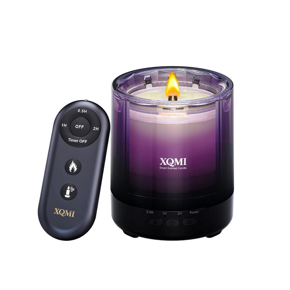 XQMI Smart Scented Candle remote ignition for easy lighting and ambiance