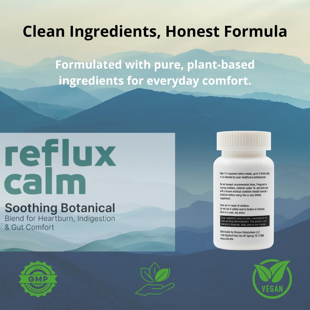 xrim two capsules per serving demonstrates easy daily routine.
