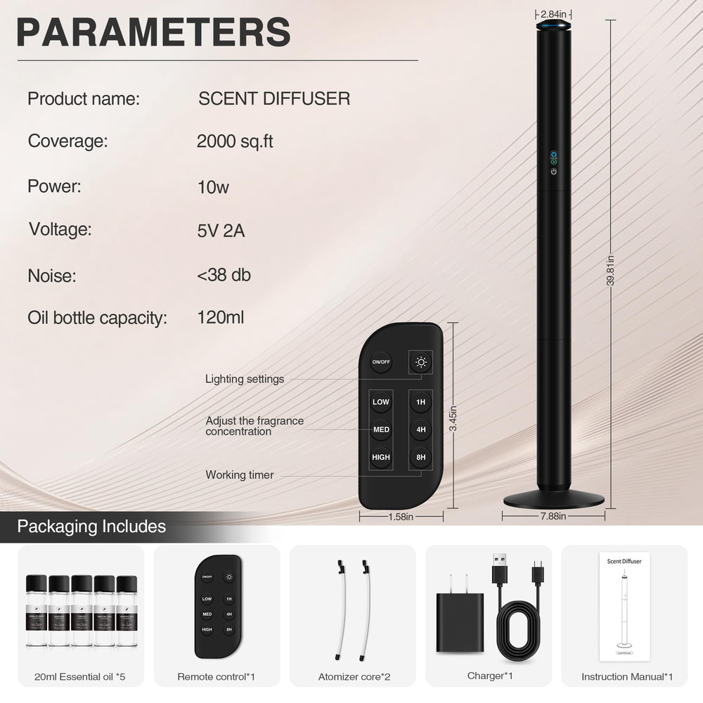 XspideM frost finish tower design complements premium interiors