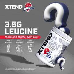 Xtend Airheads Candy dissolved in glass highlights refreshing, electrolyte-enhanced hydration.