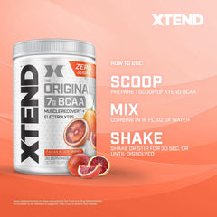 Xtend BCAA powder on kitchen counter supports daily recovery routines.