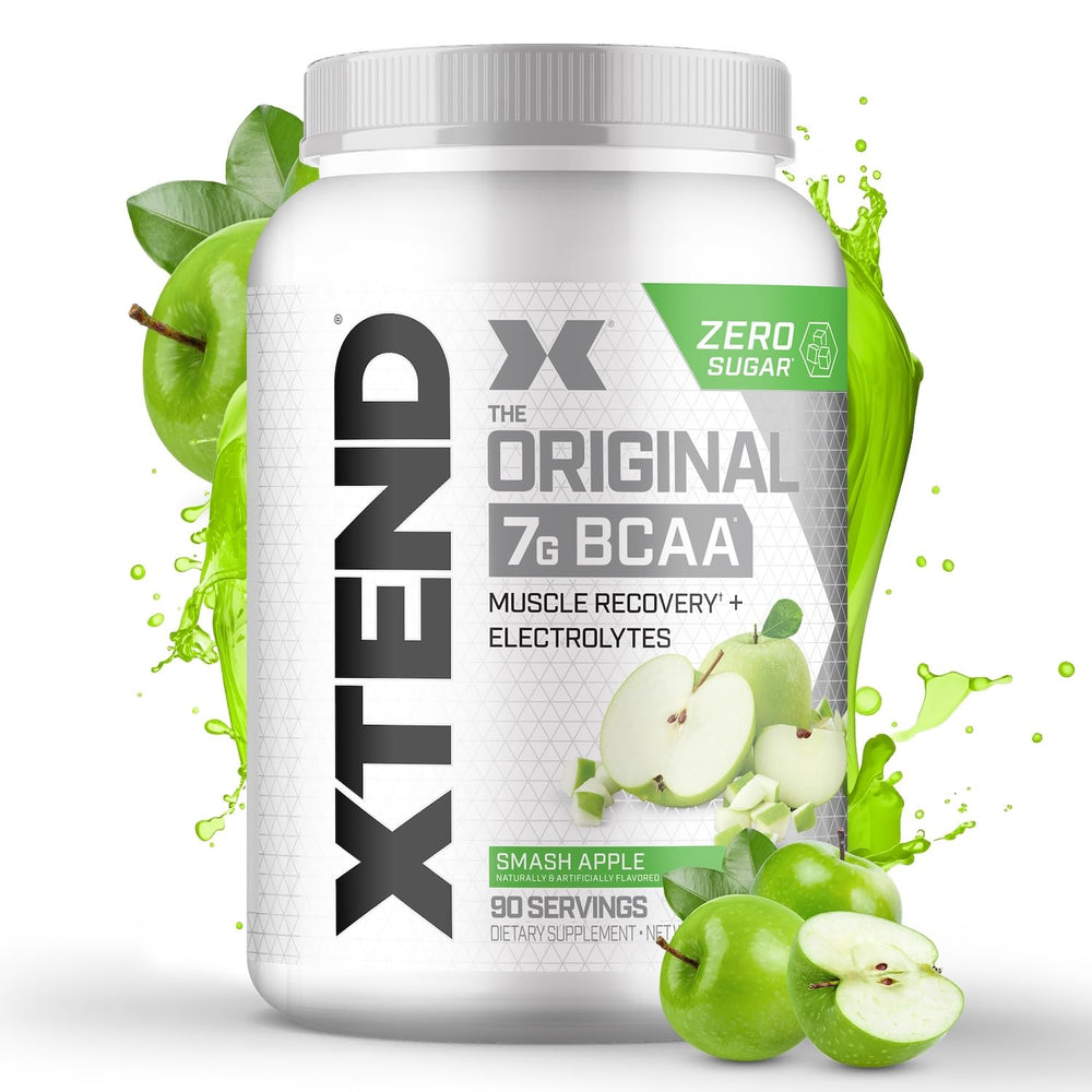 Xtend original bottle with powder ready for intra-workout hydration