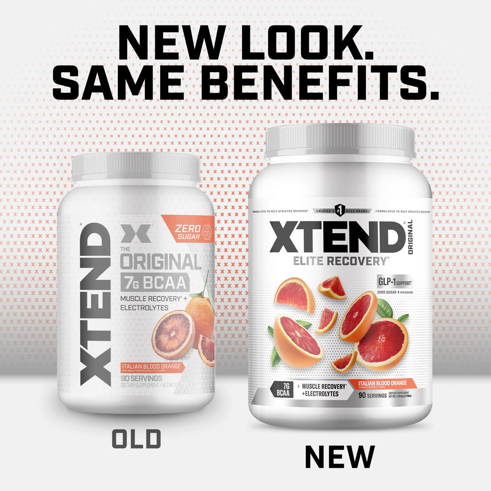 Xtend BCAA bottle placed on a gym mat for hydration during sessions.