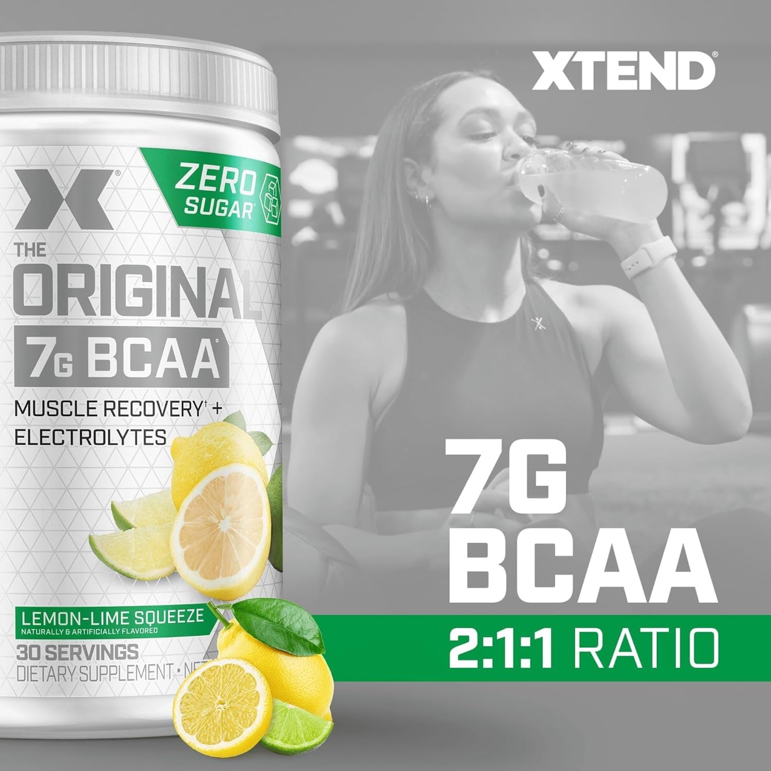 Xtend Original BCAAs dissolving in water for hydration