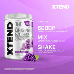 Xtend Original shaker in action for workouts and post-workout recovery.