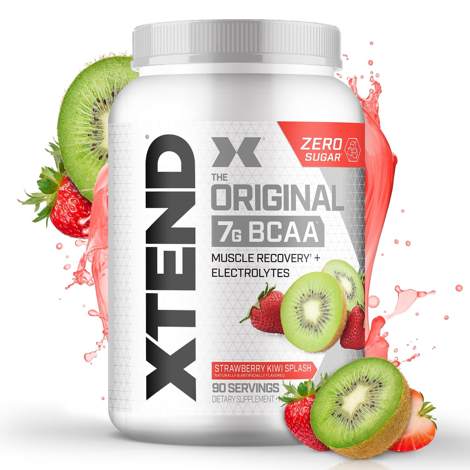 Xtend Original BCAA bottle being poured for a hydration-focused recovery
