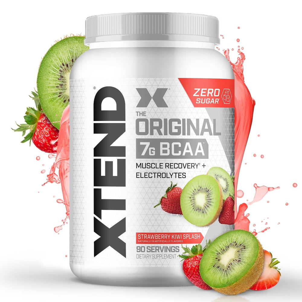 Xtend Original BCAA bottle being poured for a hydration-focused recovery