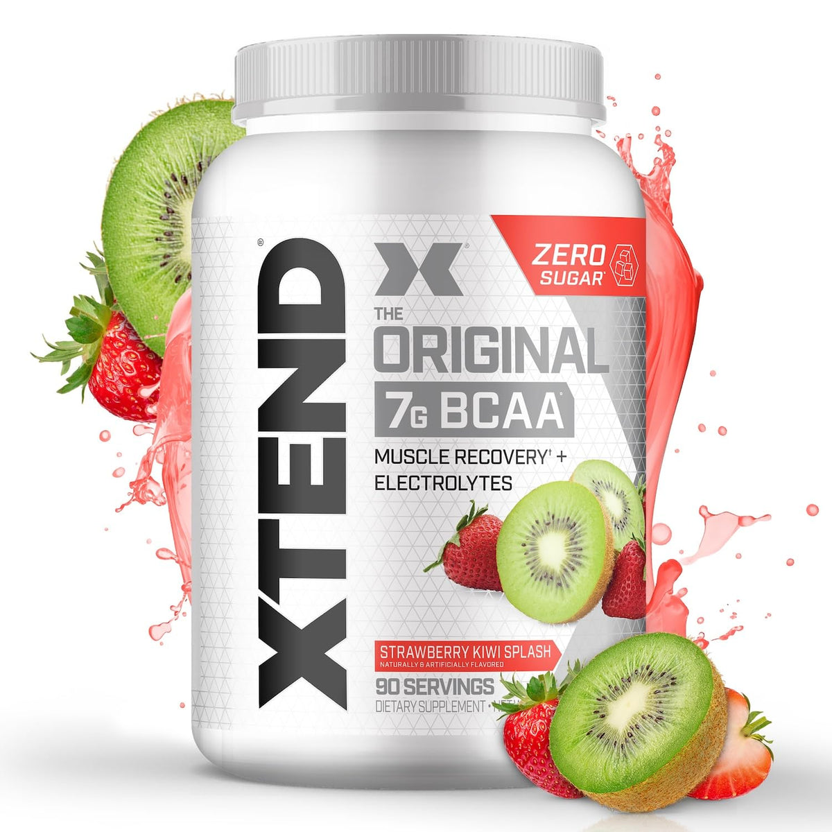 Xtend Original BCAA bottle being poured for a hydration-focused recovery