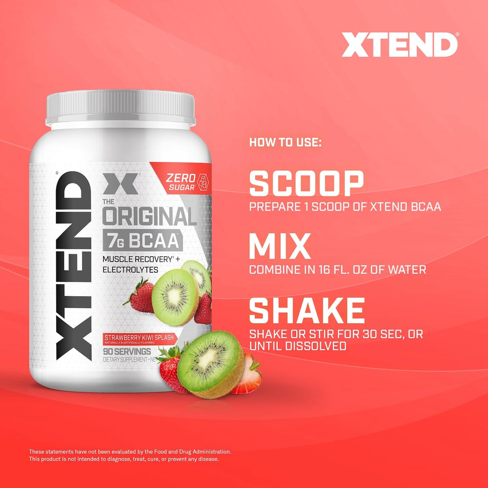 Xtend Original BCAA sports bag scene signals convenient intra-workout refresh