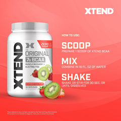 Xtend Original BCAA sports bag scene signals convenient intra-workout refresh