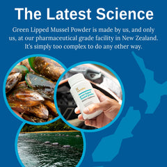Xtendlife Green Lipped Mussel Powder NZ origin emblem on label.