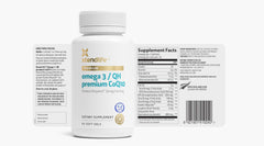 Xtendlife Omega3 QH wild-caught oil illustration signaling purity