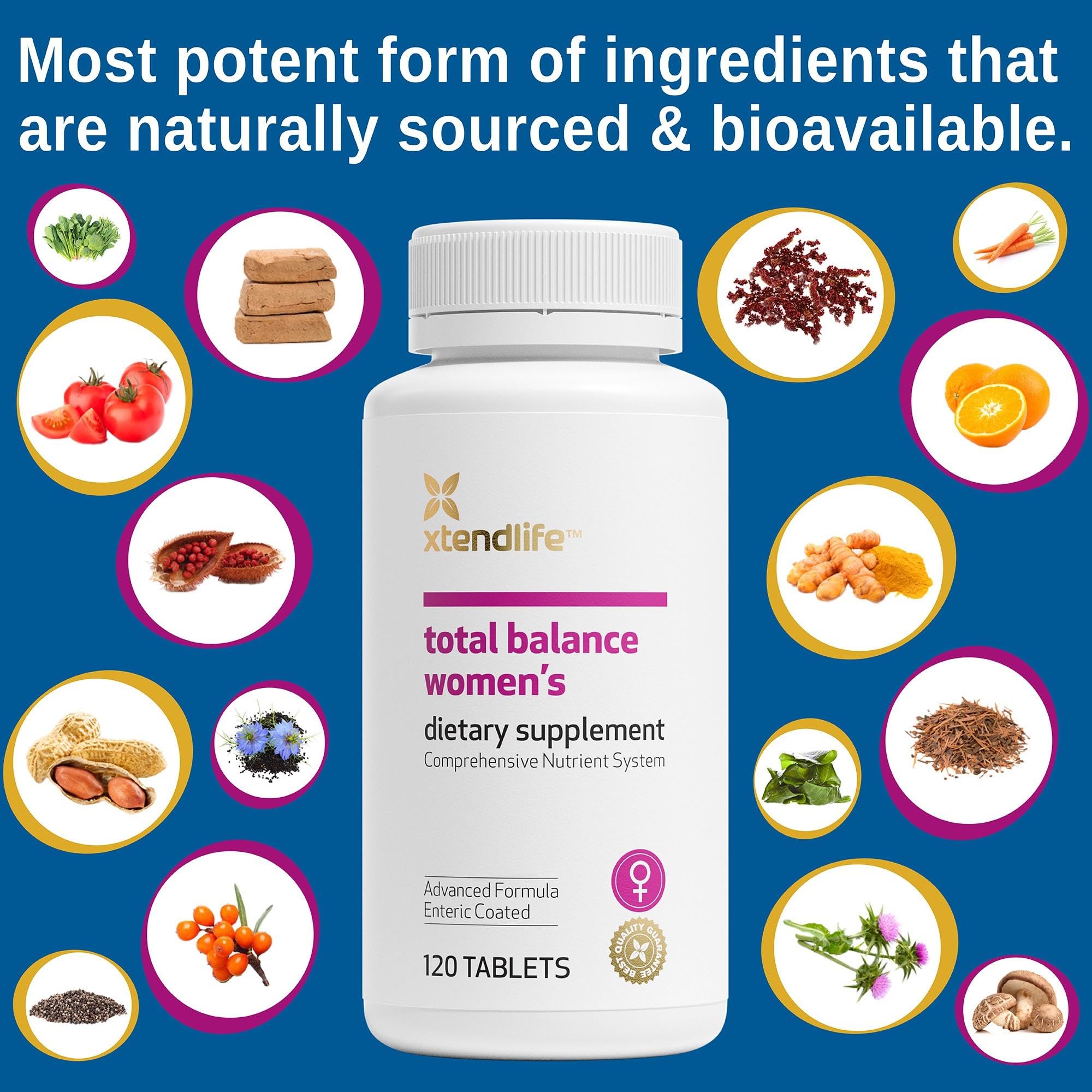 Xtendlife Total Balance immune boost with vitamin C and zinc