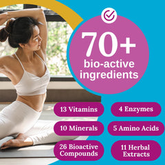 Xtendlife Total Balance packaging on a shelf ready for daily use