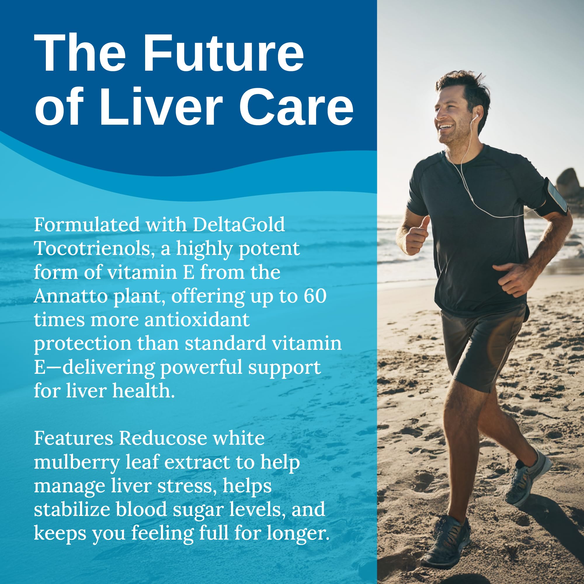 Xtendlife Total Liver Care vegan formulation icon highlights plant-based ingredients.