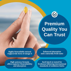 Xtendlife vegan Omega 3 bottle label provides true-to-label ingredients.