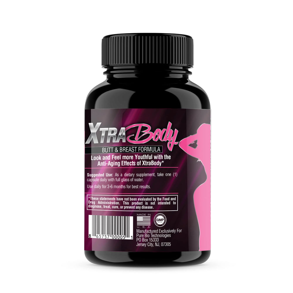 XtraBody capsules held in hand, highlighting energy-boosting potential.