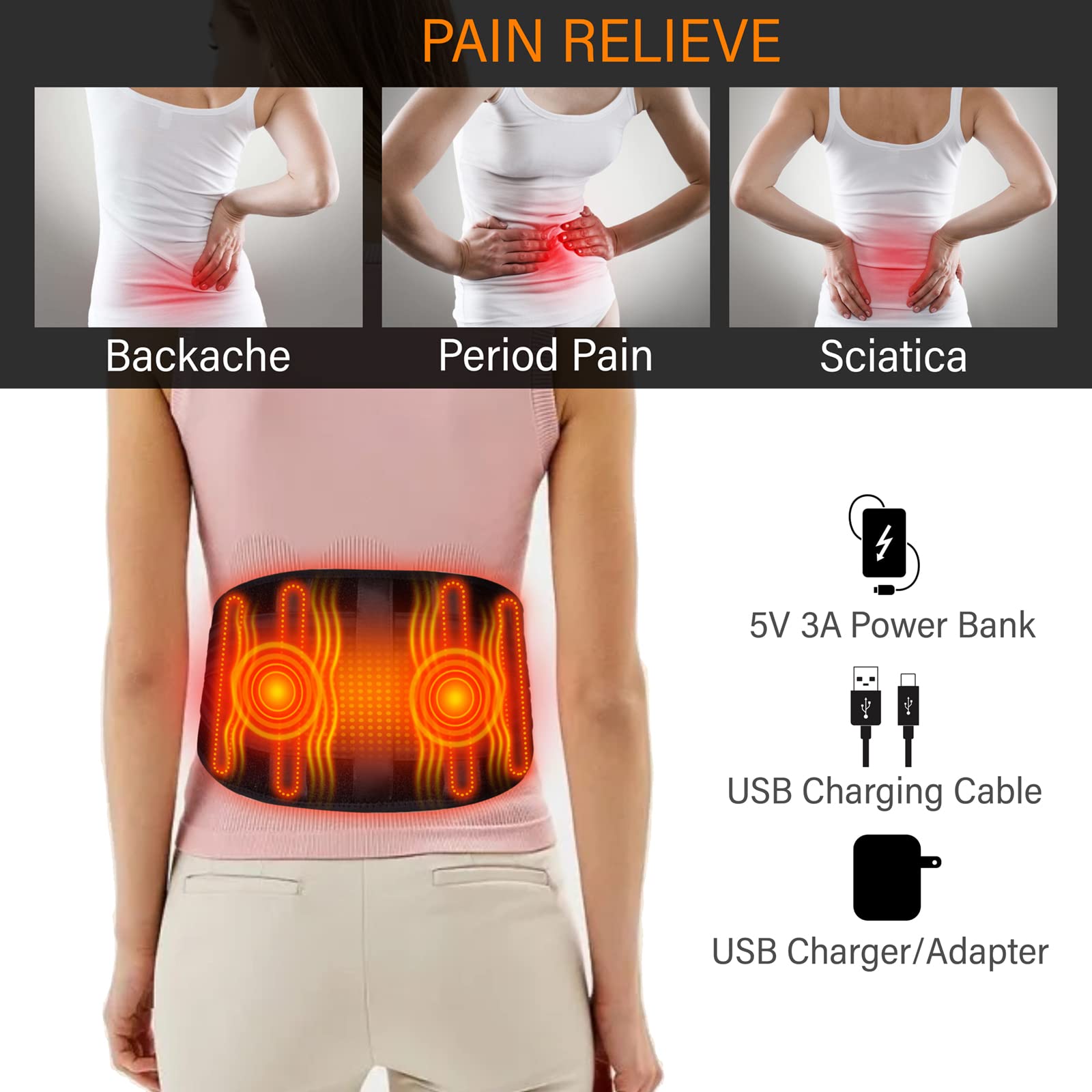 XuanMei GR infrared heated wrap panel delivers soothing heat on demand.