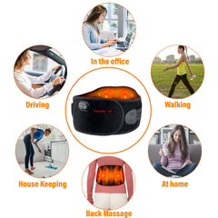 XuanMei GR heated back wrap ideal for home or office use.