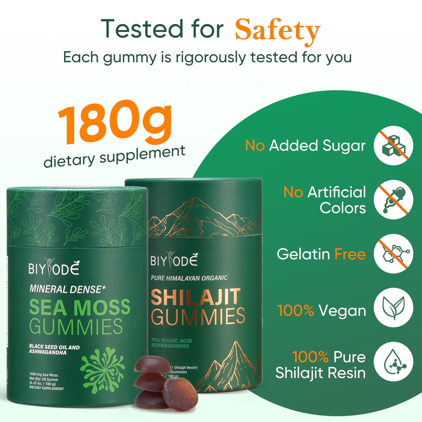 Xuore lab-tested seal conveys quality and safety assurance