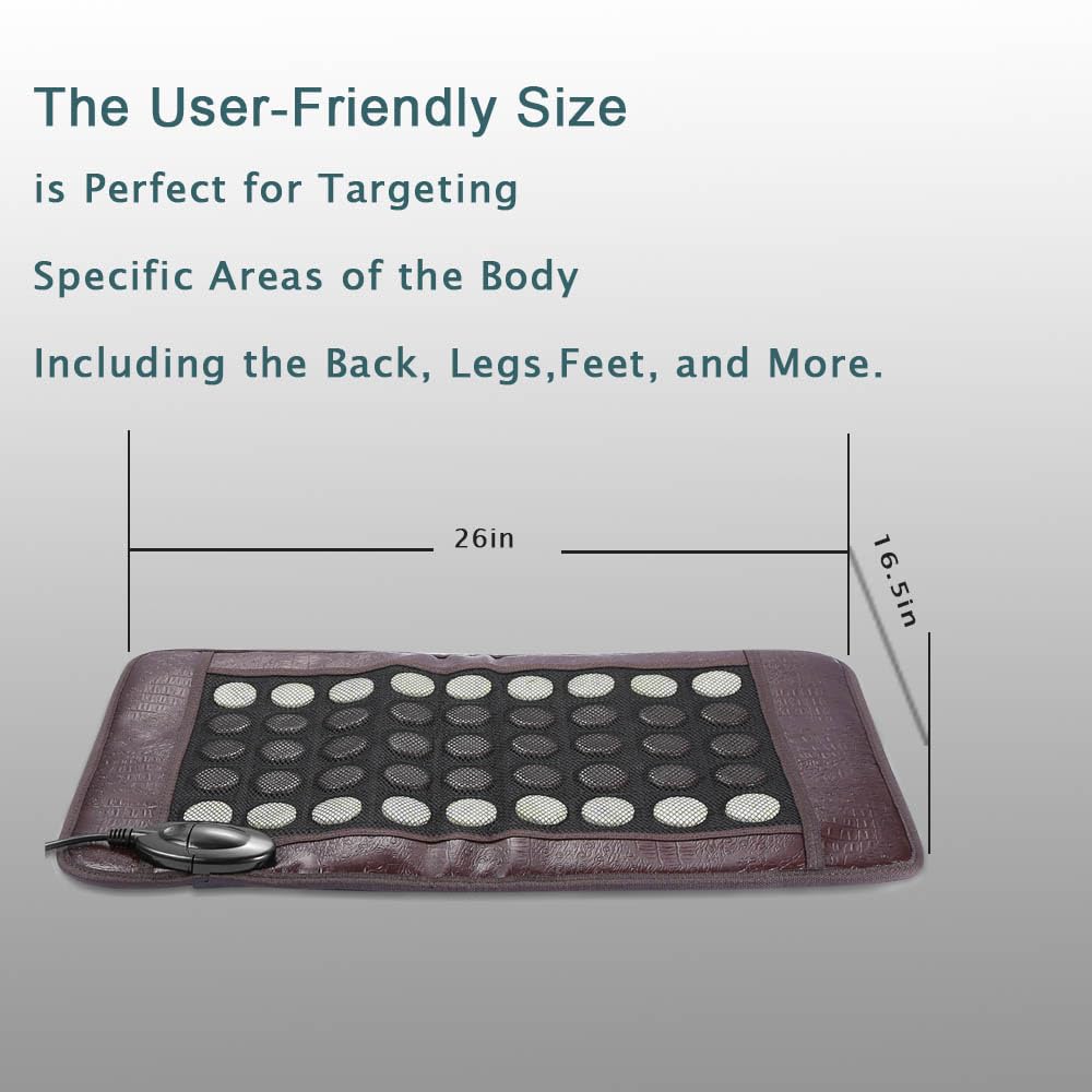 XUYU pad laid out flat showing its 26x16.5 inch coverage area.