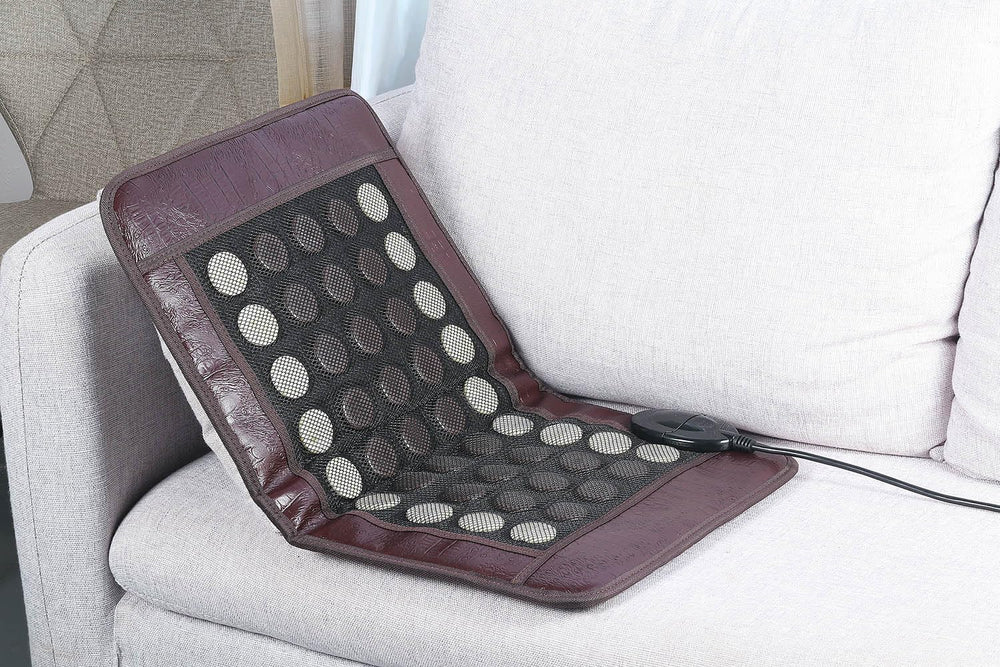 EMF-free design of the XUYU pad ensures safe home relaxation.