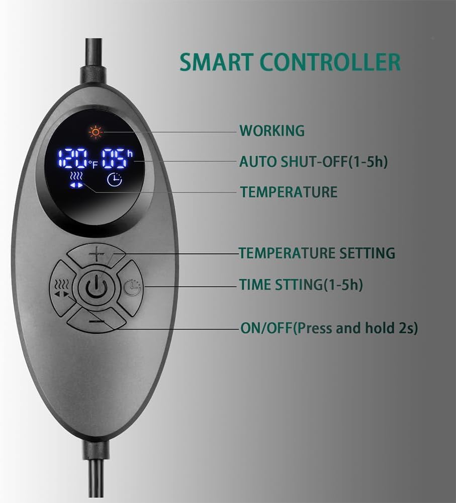XUYU EMF-free safety design for worry-free relaxation sessions.