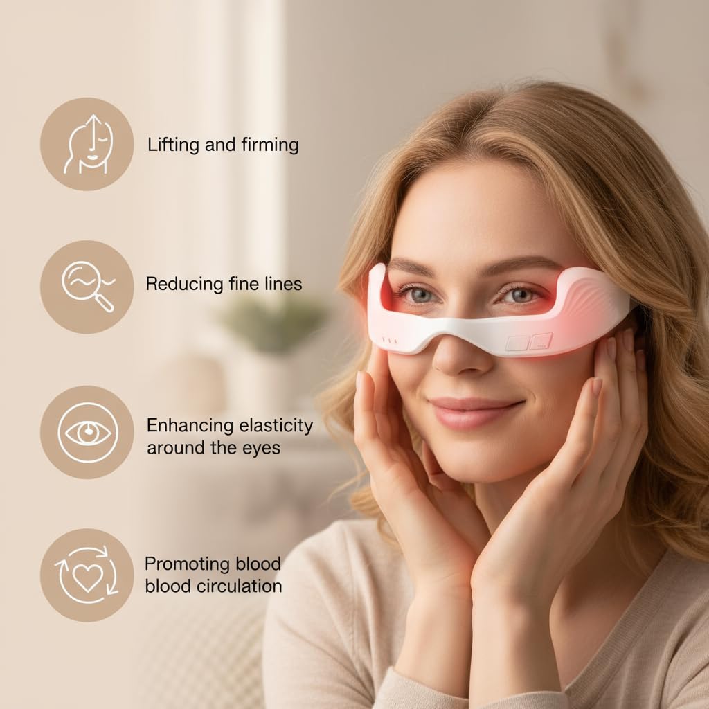 XYAIZL 3D-contour design fits eye shapes comfortably.