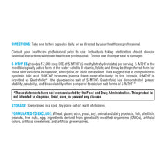 XYMOGEN 5-MTHF ES outer packaging emphasizing allergen-free formulation.