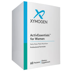 XYMOGEN ActivEssentials for Women four-pack front view for easy daily nutrition