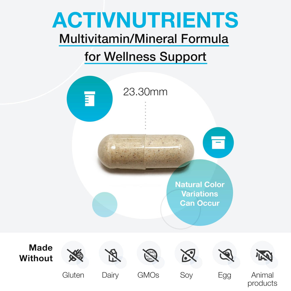 ActivNutrients bottle on a scene ready for daily use