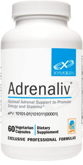 XYMOGEN Adrenaliv bottle for convenient daily adrenal support.