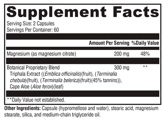 XYMOGEN ColonX capsule close-up highlighting easy-to-swallow tablets for daily use.