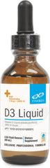XYMOGEN D3 Liquid bottle with dropper for easy daily dosing.