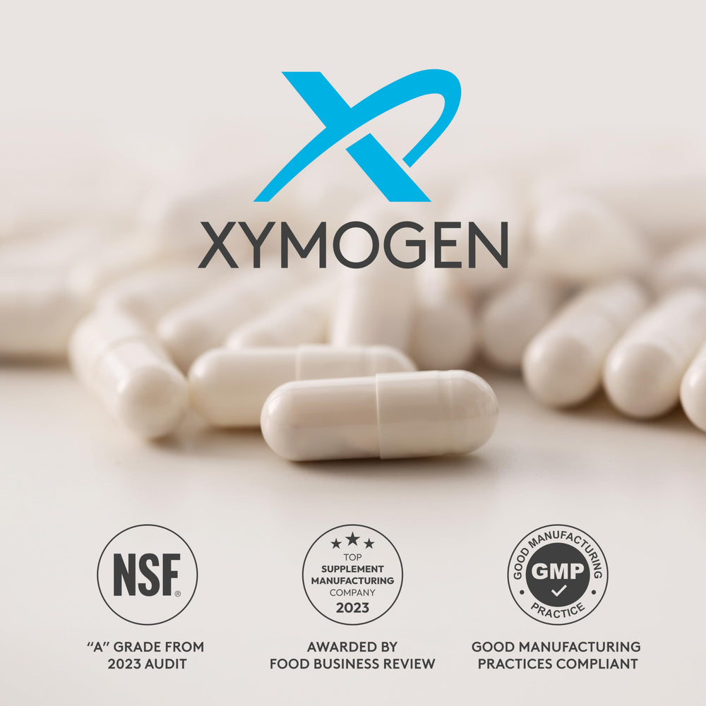 XYMOGEN FlashArrest bottle angled shot for lifestyle appeal