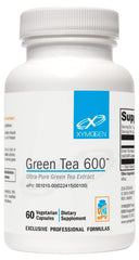 XYMOGEN Green Tea 600 capsules in bottle for daily immune and heart health support